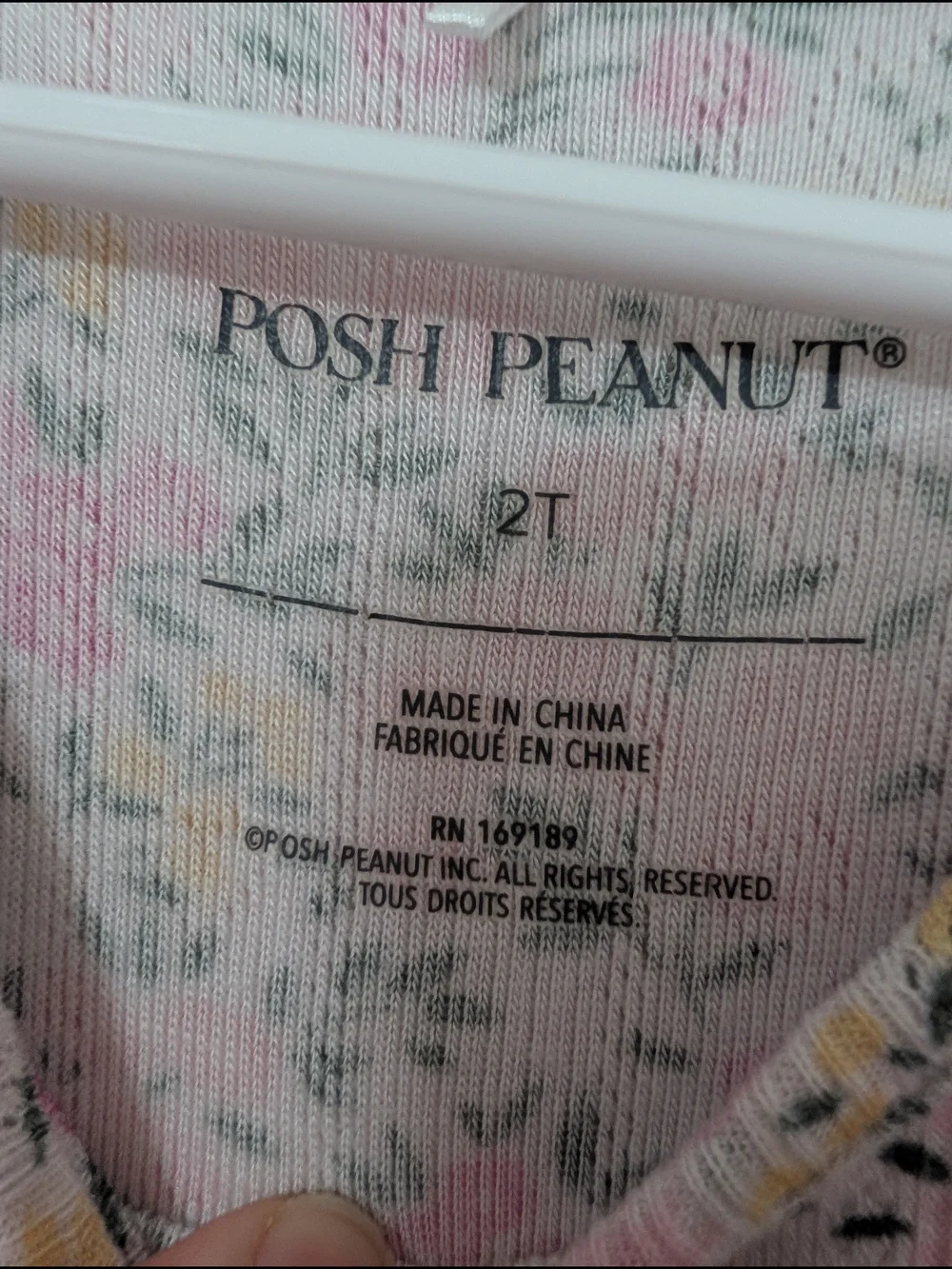 Posh Peanut lightweight pink